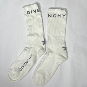 White Givenchy Socks
